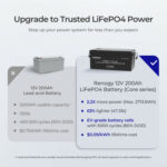 CORE 12V 200Ah Batteria al Litio Ferro Fosfato (LiFePO₄) - immagine 3