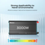 CORE 12V 3000W Inverter a Onda Sinusoidale Pura con Switch di Trasferimento – 230VAC 50Hz - immagine 4