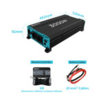 CORE 12V 3000W Inverter a Onda Sinusoidale Pura con Switch di Trasferimento – 230VAC 50Hz - immagine 3
