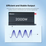 CORE 12V 2000W Inverter a Onda Sinusoidale Pura con Switch di Trasferimento – 230VAC 50Hz - immagine 10