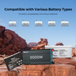 CORE 12V 2000W Inverter a Onda Sinusoidale Pura con Switch di Trasferimento – 230VAC 50Hz - immagine 8